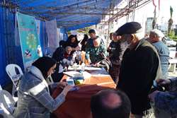 حضور مرکز بهداشت شهرستان رشت در نمایشگاه پیشگیری از اعتیاد و کاهش آسیب های اجتماعی